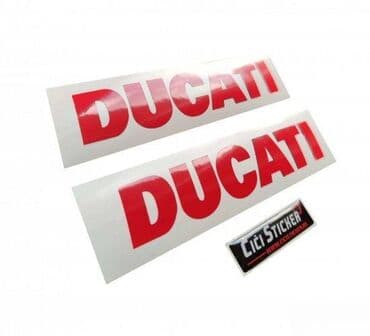 ducati patike: DUCATI - Nalepnice - 1457 📌 Opis: Samolepljive nalepnice izrađene od — 2