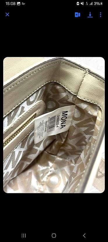 obuca iz turske: 27 x 18 cm 5.300 Znači veća Mona torba, nije mala.15 tak dana isporuka — 4