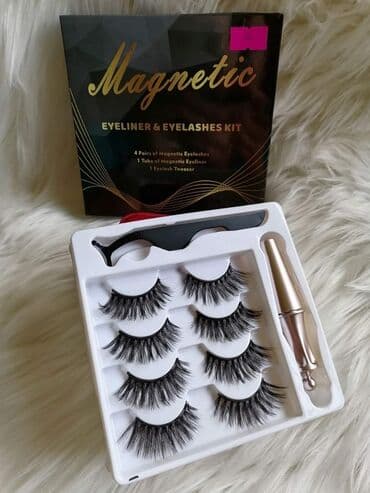 magnetni ajlajner: HIT CENA 1400 dinara 🧲Magnetne trepavice set + magnetni ajlajner Set — 2