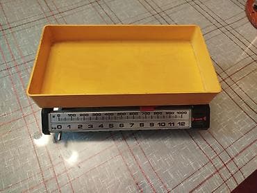 Sweatpants: Retro stara mehanicka kuhinjska vaga - vintage — 2