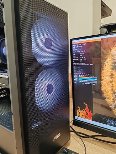 Video Games & Consoles: Gejming/desktop računar – osvetljeno kućište sa staklenom bočnom — 5