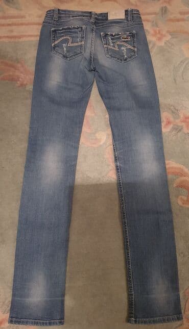 pocepane pantalone: 26, Jeans, Regular rise, Straight — 2
