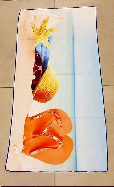 balon kuća: Veliki peškiri za plažu sa šarenim printovima. - Modeli: motiv sa — 9