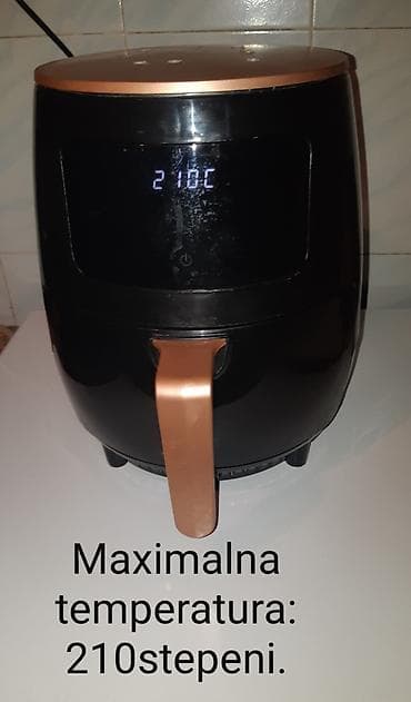 aparat za vodu cene: Friteza na vruć vazduh (air fryer) SilverCrest S18– zapremina korpe 6 — 4