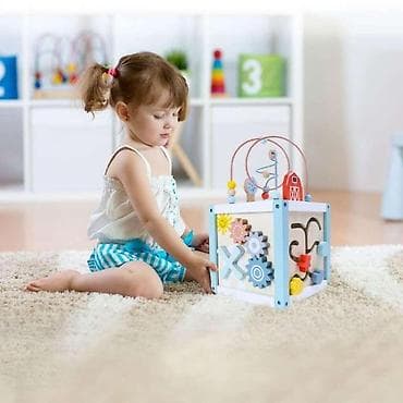 Other: DRVENA AKTIVITI/EDUKATIVNA KOCKa 5u1 – ECO TOYS Šifra proizvoda — 2