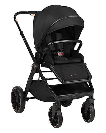 stokke torba za kolica: KIKKA BOO Kolica TIFFANY black set 2u1 sa tvrdom korpom SKU: KKB2 — 1