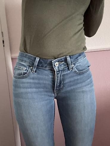 jeans haljine: LEVIS ženske farmerke – original! - Model: klasičan skinny kroj, uz — 1