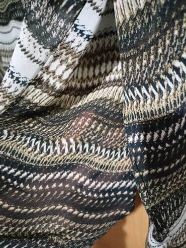 helanke sa trakom: S (EU 36), Polyester, Stripes, color - Multicolored — 4