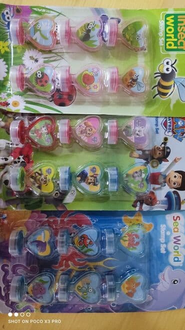 action man toy: Pečati za decu Patrolne šape insekti i morski svet Cena za jedan — 1