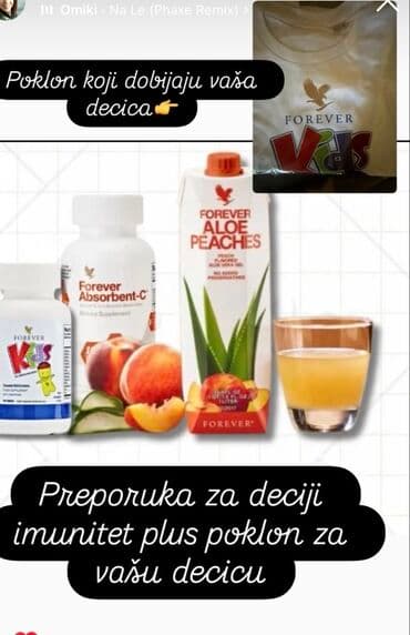 Suplementi: Forever Living proizvodi na bazi Aloe Vere i drugih prirodnih — 1