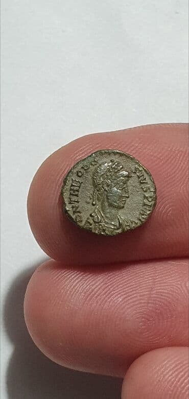 two and a half man online sa prevodom: ☆ THEODOSIUS I 379-395AD The Great 388AD Ancient Roman Coin Military — 3