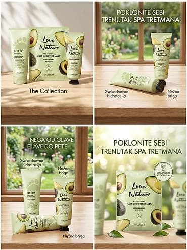 Oriflame Love Nature kolekcija – negujuća rutina od glave do pete sa