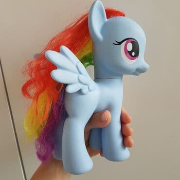 dexy co igracke za decake od 6 godina: Rainbow Dash 21cm najveci Moj mali poni My little pony Veliki — 2