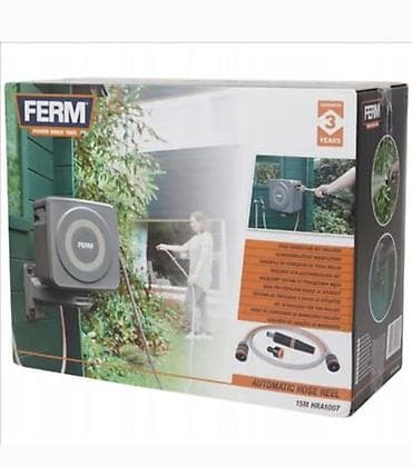 metro rostilj: FERM Automatski nosač creva 15m – zidni | NOVO 2 godine garancija ✅ — 2