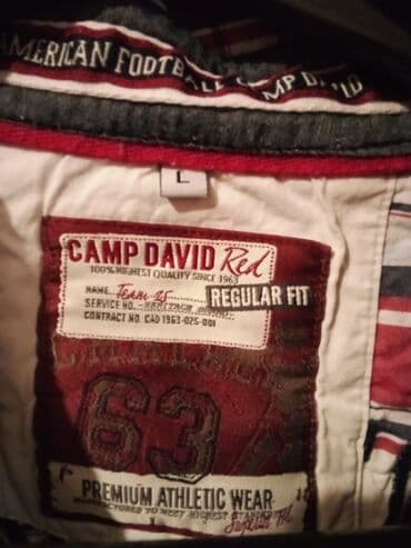 timberland jakne muske: Košulja Na kratke rukave, L (EU 52), bоја - Šareno, Pamuk — 3