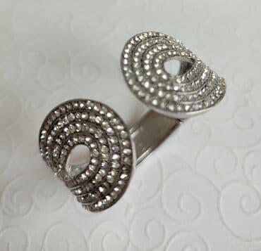 hermes narukvice: Nova narukvica na feder Bijoux de Boheme Češki kristal Prečnik - — 1