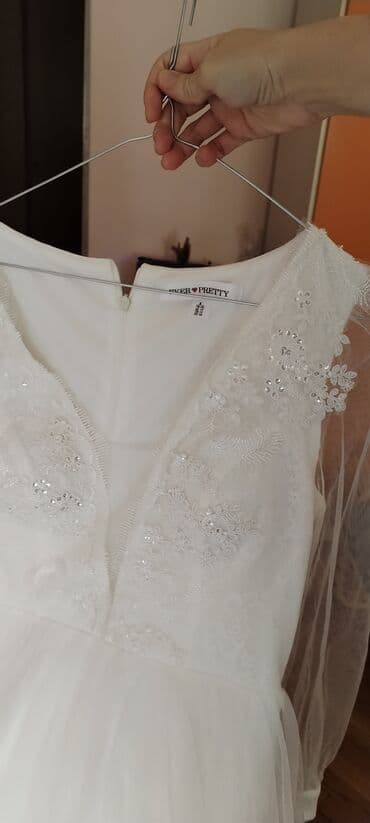 vencanice turska: Van anica bele boje velicina M38 — 6