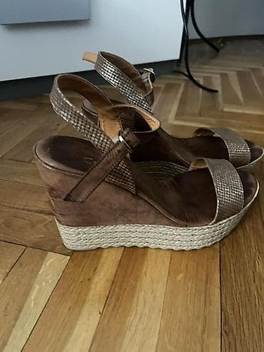 rieker espadrile: Ženske sandale na punu petu (platformu) – brend Celebrity. - Model — 3