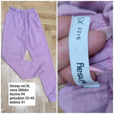 abercrombie and fitch duks cena: Sinsey ženske trenerke, ljubičaste boje. - Veličina: XL (na etiketi — 1
