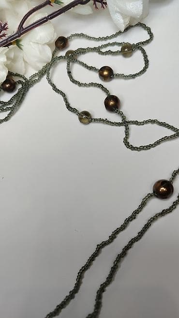 kutije za nakit carpisa: Dugački višeslojni ogrlica sa perlama - Dizajn: dvostruki/višeslojni — 2