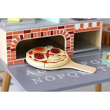 kuhinje za decu kidcraft: DRVENA PEĆNICA ZA PIZZU – ECO TOYS Šifra proizvoda: Komplet drvene — 6