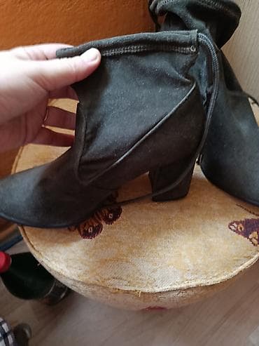 Cipele: Čizme, 37, bоја - Maslinasto zelena — 4