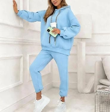 Donji veš: Ženski komplet trenerke sa kapuljačom – duks + donji deo - Kroj — 2