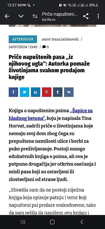 audi a3 igracka: Šapice sa hladnog betona – Tina Horvat - Knjiga: zbirka kratkih priča — 6