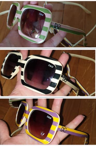 crno beli tech fleece: Sunglasses, Dolce & Gabbana — 1