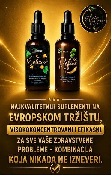 Lične stvari: **Enhance + Refine – tečni dodaci ishrani u kapima** Kombinacija dva — 4