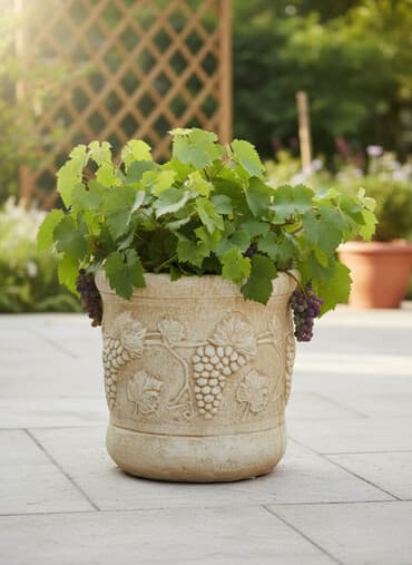 Betonska žardinjera grožđe O nama BLUE STONE – Štampani beton Firma