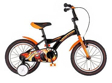 dečiji bicikl cena: Bicikl kids Visitor Truck 16" – crno/narandžasti UV sjaj Dečiji — 3