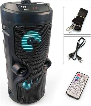 DRUM ZVUČNIK + MIKROFON Cena 3490 din Snaga 40W Bluetooth AUX Ulaz za