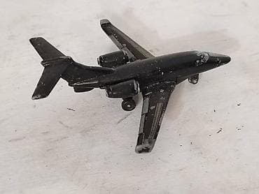 Art & Collectibles: Mattel Black business jet Bez ostecenja,tragovi koriscenja 4 x 4 cm — 3