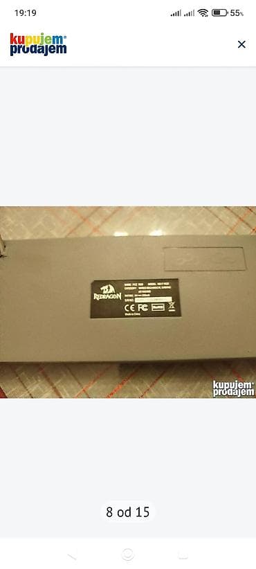 gigatron maticne ploce: Mala Redragon gejmerska tastatura za kompjuter
Ispravna, sa kablicem — 9