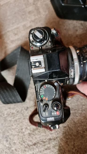 kamere za traktor: Nikon F-301 analogni 35mm SLR fotoaparat sa objektivom i dodatnom — 5