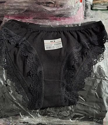 crveni donji ves: Ženske pamučne gaćice 12 komada – AYS - Modeli: klasične bikini — 5