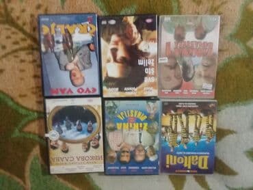 Knjige, audio i video formati: DVD filmovi razni komad je 500.din — 10