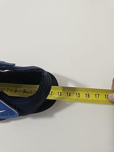 teksas jakne za devojcice: Dečije Nike sandale – plavo/crne - Model: otvorene dečije sandale sa — 6