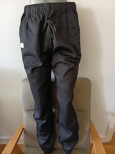 tasne mona: Muške radne pantalone – modeli sa gumom u struku - Materijal: čvrsta — 5
