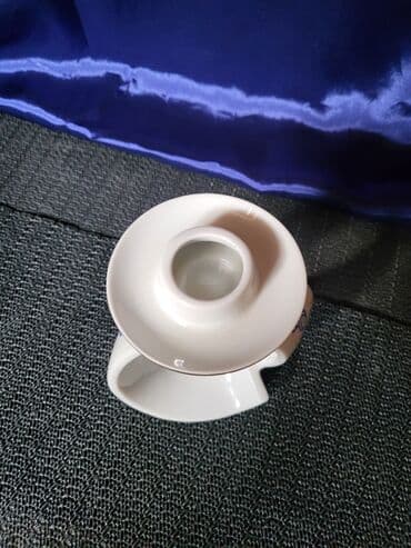 Musical Instruments: Svecnjak nov iz 1951 do 1974g. Lippelsdorf porcelan Nemacka. Nov — 4