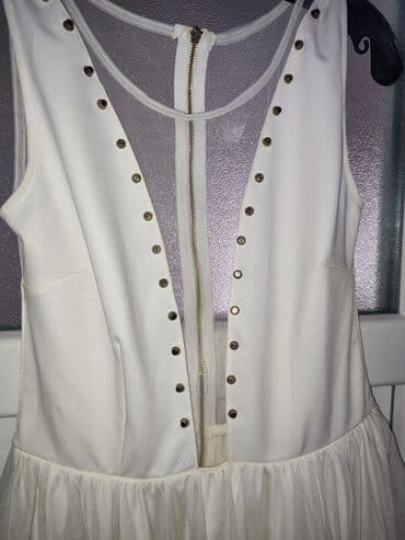 ps butik haljine: S (EU 36), bоја - Bela, Koktel, klub, Top (bez rukava) — 1