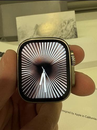 torbice za devojke: Apple Watch Ultra (49 mm) – titanijumsko kućište, Ocean Band kaiš — 5