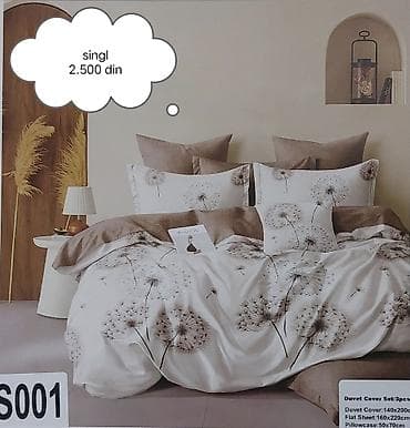 posteljina sa srcima: 🩷Singl posteljine🩷 🩵Čaršaf-160*220 🩷Jorganska navlaka-140*200 — 6