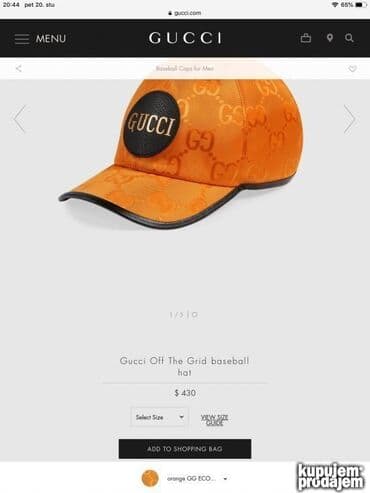 Donji delovi trenerke: Kačket, Gucci, bоја - Narandžasta — 4