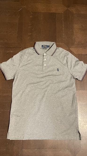 ralph lauren torba: Men's T-shirt Ralph Lauren, bоја - Siva — 1