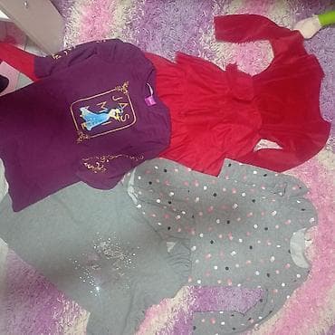 Šortsevi: Dečije haljinice i tunike – različiti modeli i boje - Bordo haljina — 3