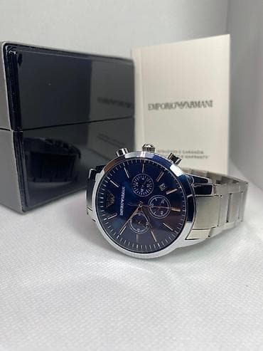 Emporio Armani AR2448 Kvarcni mehanizam. Funkcije štoperice i datuma