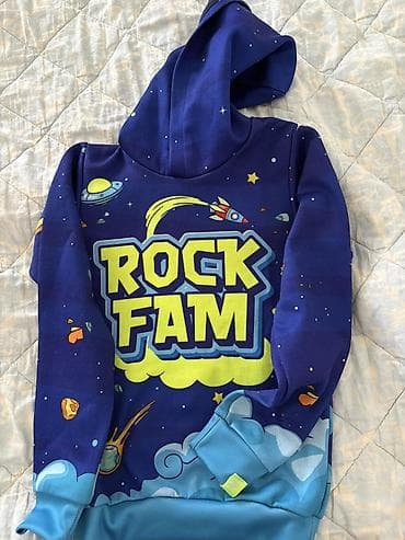 zara džemperi na raskopcavanje: Dečja dukserica s kapuljačom ROCKFAM – KIDS 8 - Brend: ROCKFAM - — 3