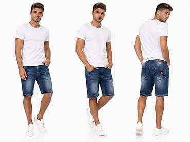 novi pazar garderoba na veliko: Bermude i šortsevi bоја - Svetloplava — 1